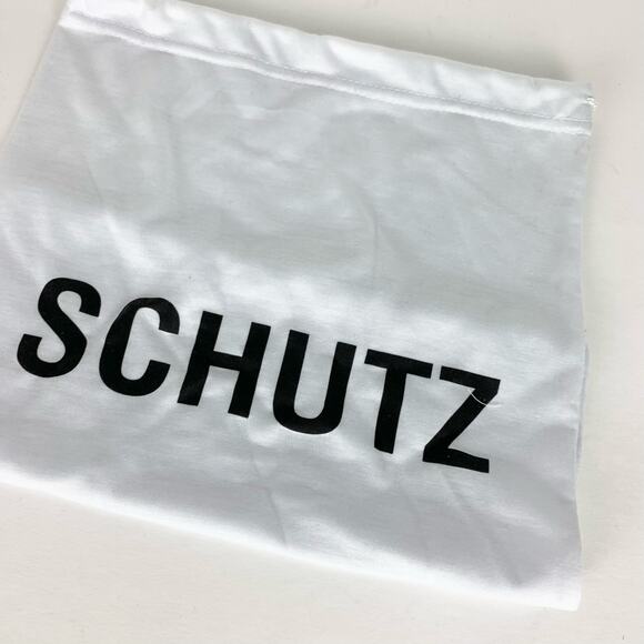 Schutz Womens Mixed Media High Top Sneakers Platform Nubuck Deluxe Brown Black 7 - Picture 12 of 13